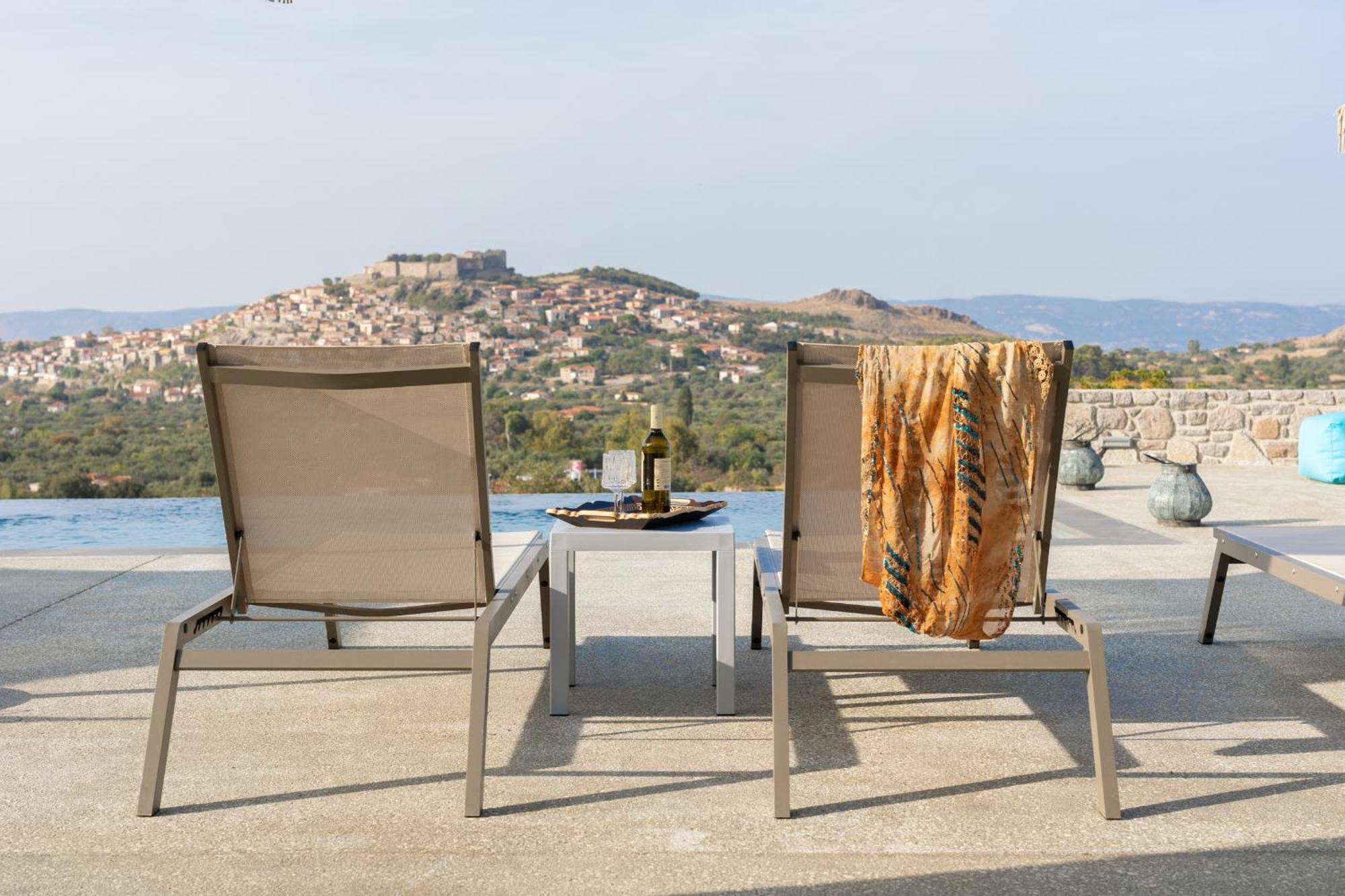 Lampetos Houses Molyvos Митимна Экстерьер фото