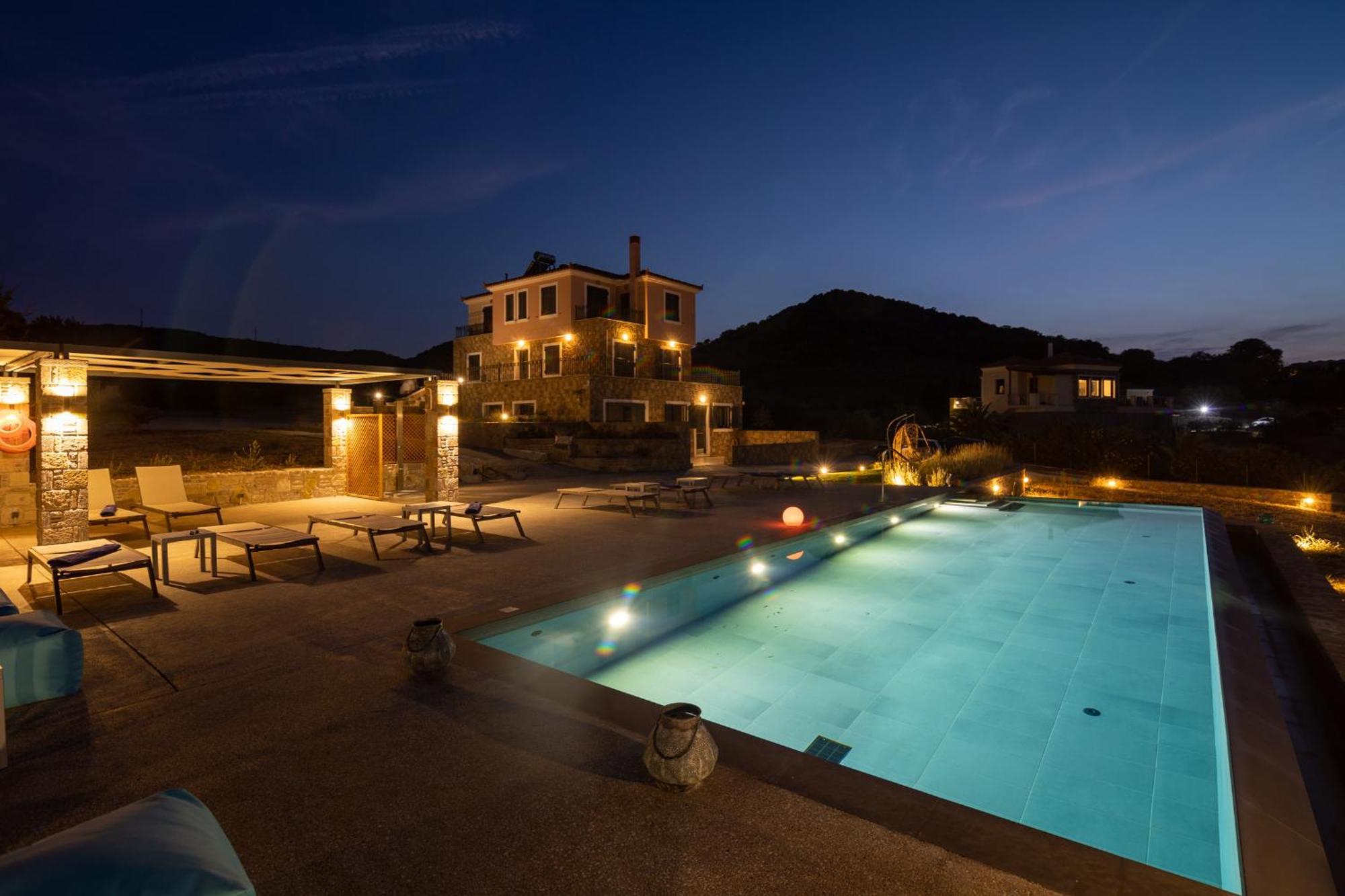 Lampetos Houses Molyvos Митимна Экстерьер фото