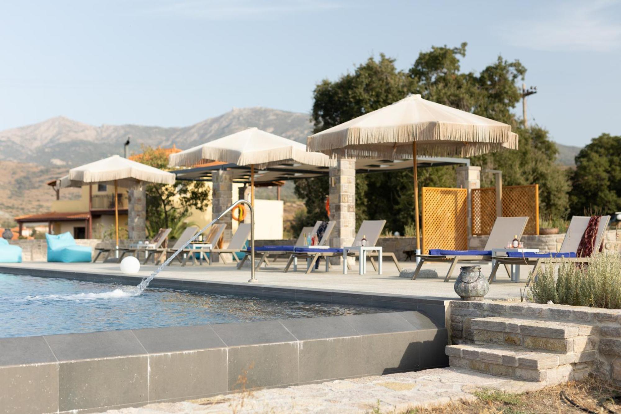 Lampetos Houses Molyvos Митимна Экстерьер фото